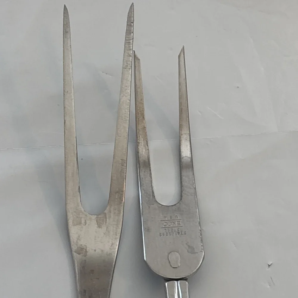 Vintage EKCO FLINT Stainless Lot Of 2‎